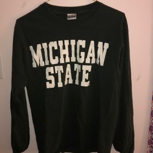 Long sleeve Michigan state shirt